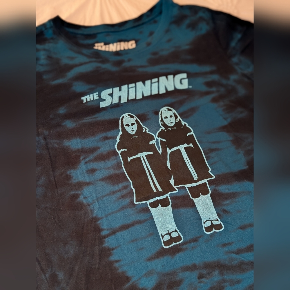 Torrid Ripple Junction The Shining Grady Twins Graphic Tie Dye Tee Size 1 VGC - Picture 7 of 7